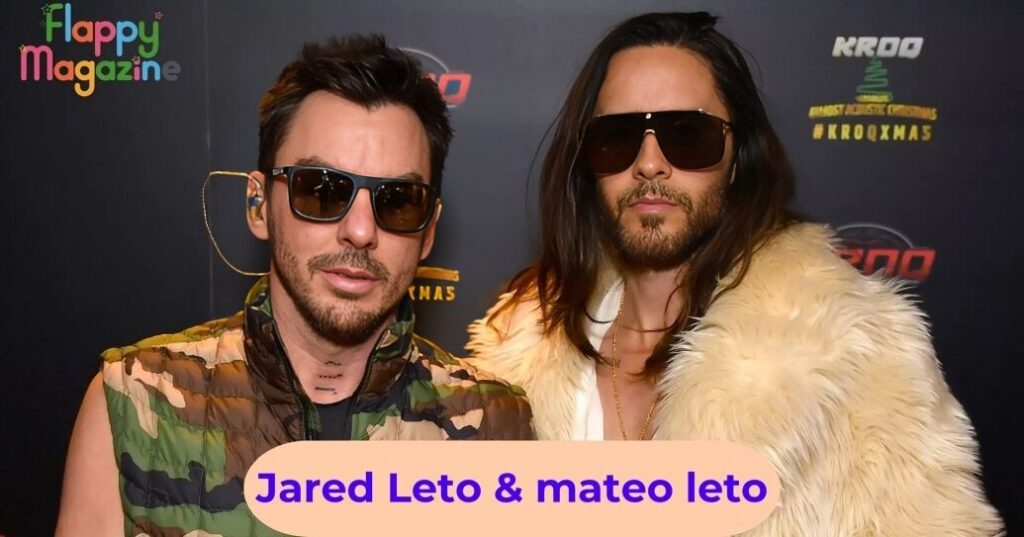 Jared Leto & mateo leto